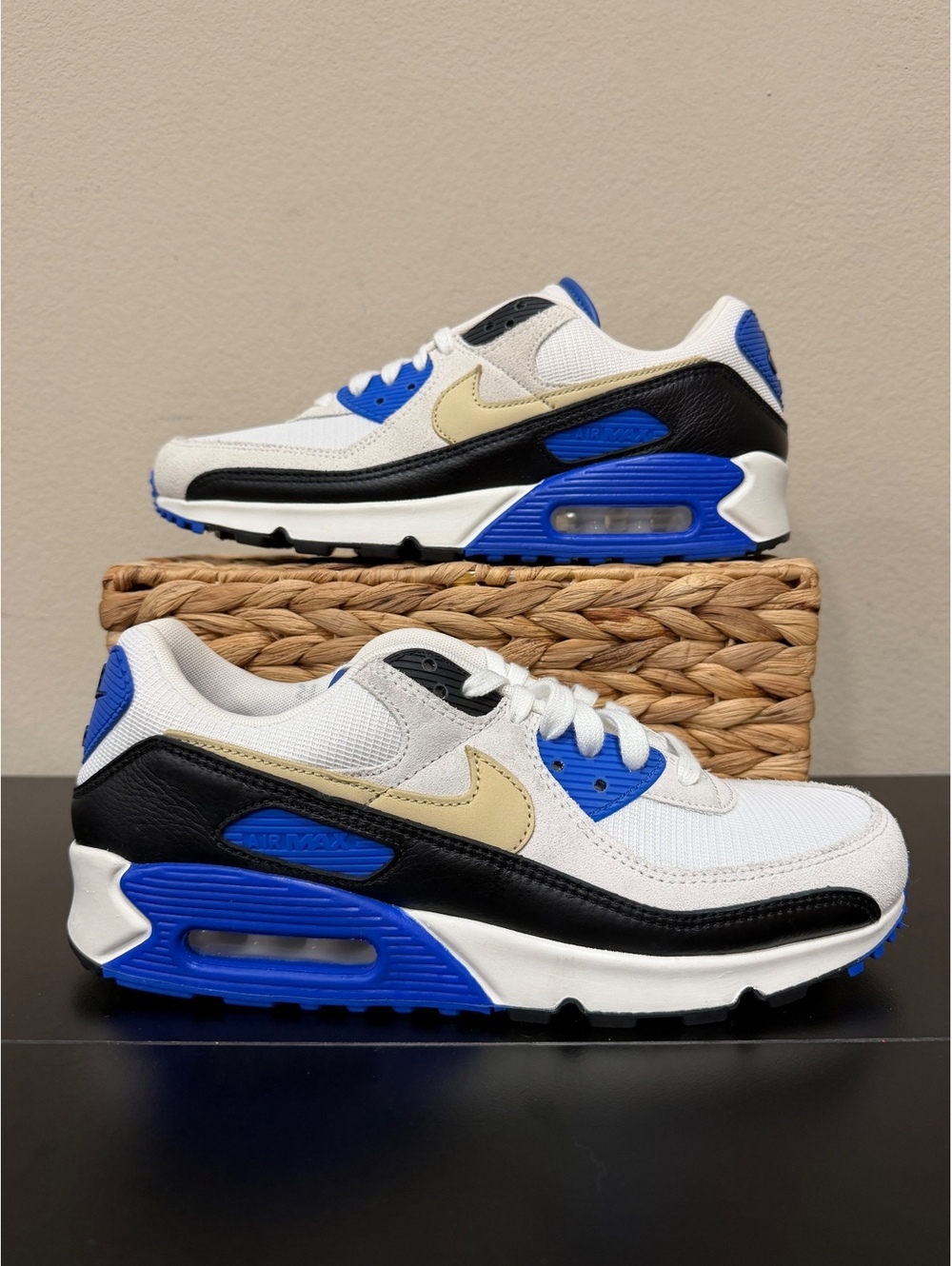 Size 10 - Nike Air Max 90 Premium “Racer Blue”
